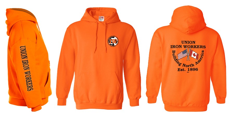Pullover Hoodie Orange Version 3